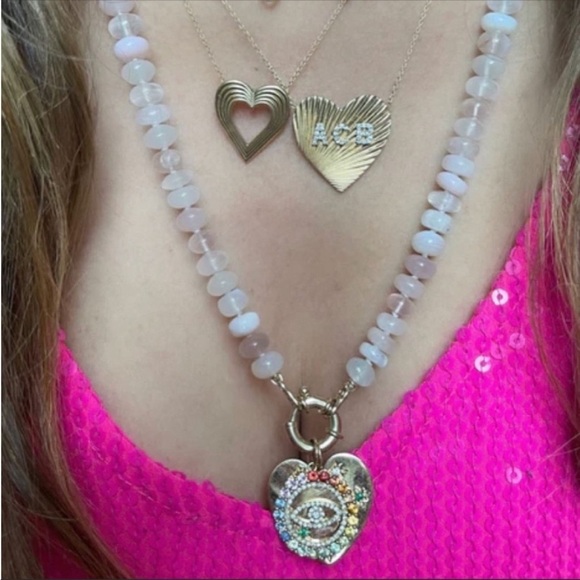 Pink Rose Quartz Stone 8mm Necklace Knotted New Handmade 2022 In style Beads - Picture 12 of 13